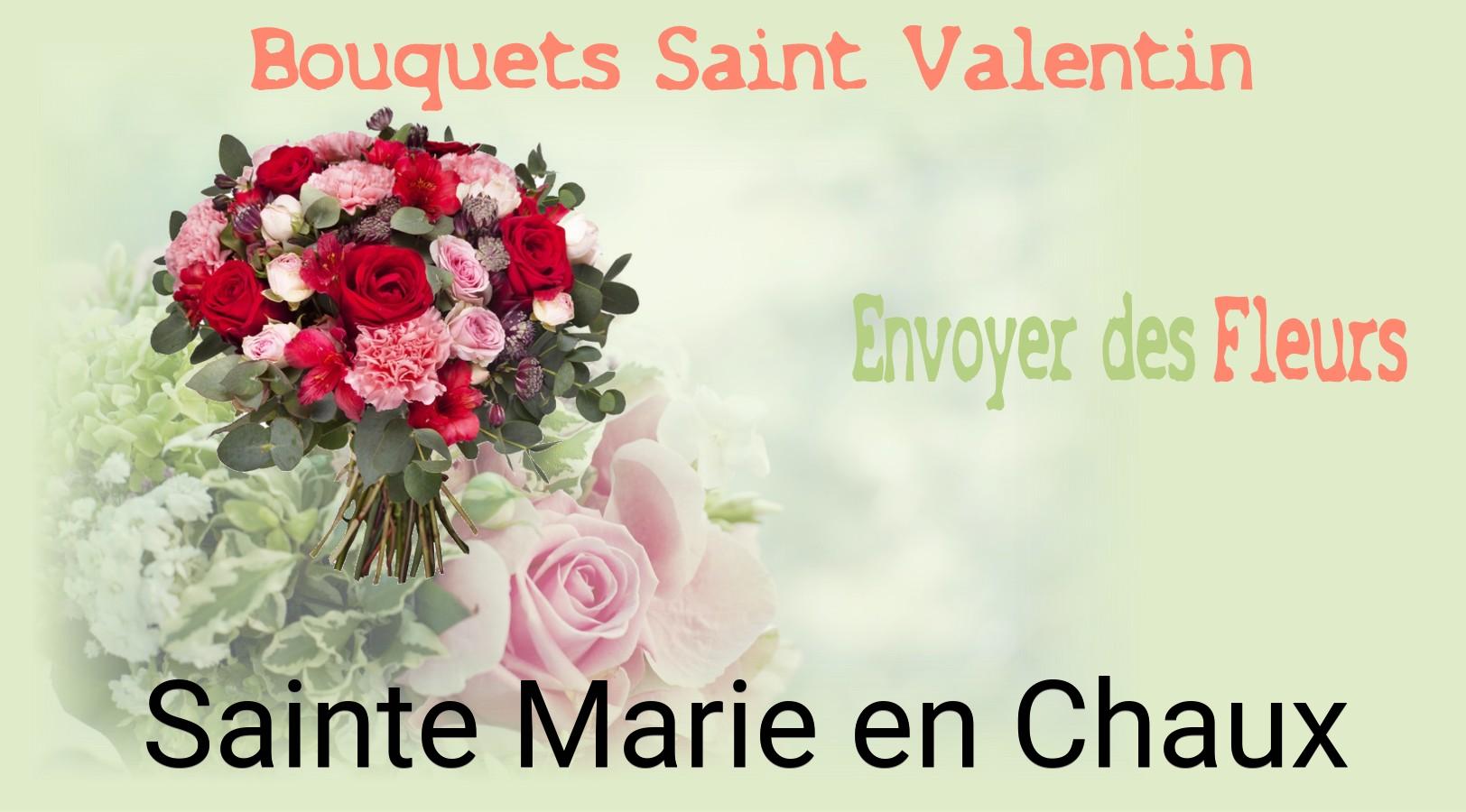 Roses de Saint-Valentin livrées à Sainte-Marie-en-Chaux